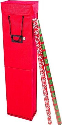 TreeKeeper Wrapping Paper Storage Box Red