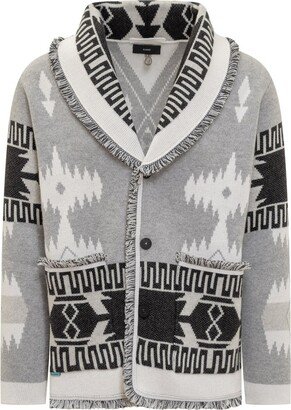 Icon Button-Up Knitted Cardigan