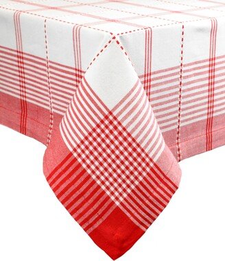 Country Plaid Tablecloth 60