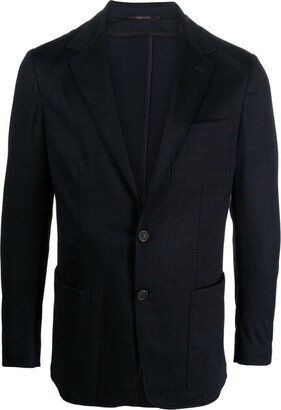 Single-Breasted Blazer-CX