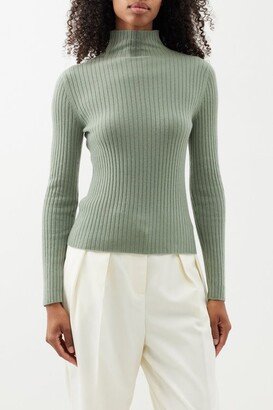 Ariana Ribbed-knit Cashmere Sweater