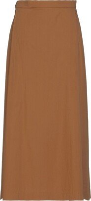 ALPHA STUDIO Maxi Skirt Camel