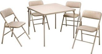 5pc Folding Table and Chair Set Tan - Room & Joy