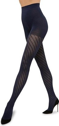 Merino Tights (Navy) Hose