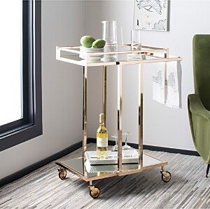 Capri Two Tier Bar Cart