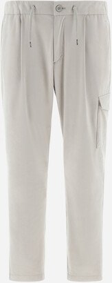 Suede-Effect Resort Trousers