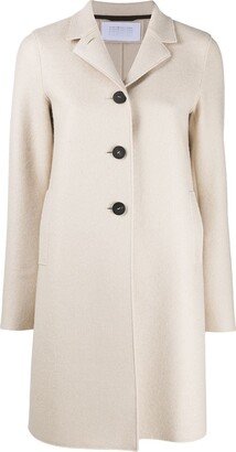 Single-Breasted Wool Coat-AC