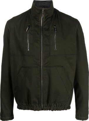 costume national contemporary Panelled Zip-Up Bomber Jacket