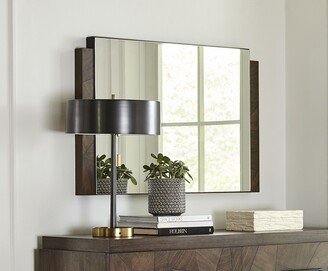 Modus Furniture International Broderick Chesser Mirror in Wild Oats Brown