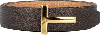 T Icon Reversible Leather Belt