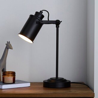 Dunelm Healy Black Industrial Desk Lamp Black