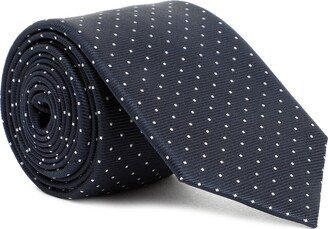 Polka Dot Pointed Tip Tie