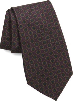 Hexagon Silk Tie