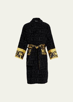 Unisex Barocco Sleeve Robe-AB