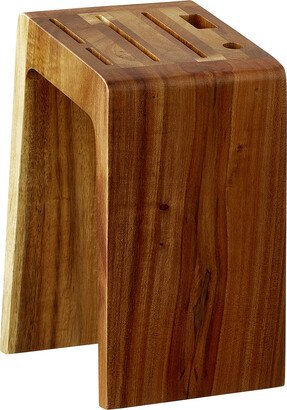 Rowan Acacia Countertop Knife Block