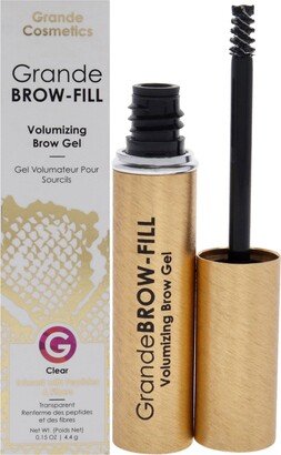 GrandeBROW-FILL Volumizing Brow Gel - Clear For Women 0.14 oz Eyebrow Gel