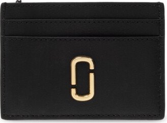 Leather Card Holder - Black-AE