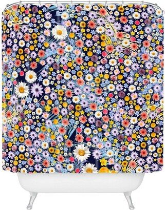 Iveta Abolina Flower Power Shower Curtain