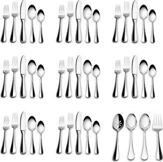 Calais 18/10 Stainless Steel 44 Piece Flatware Set, Service for 8