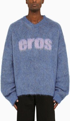 Blue/lilac oversize jumper