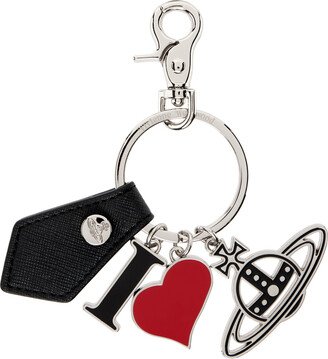 Black 'I Love Orb' Keychain