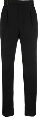 Straight-Leg Tailored Trousers-GN