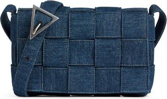 Medium Denim Cassette Cross-Body Bag