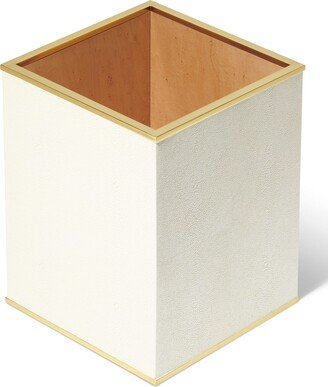 Classic Shagreen Wastebasket