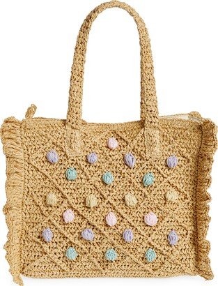 Cheri Straw Tote