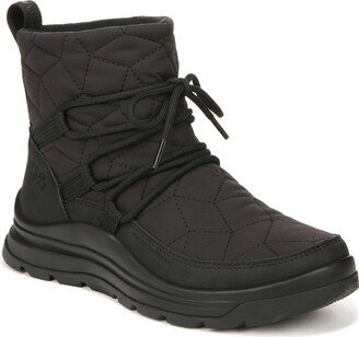 Women's Highlight Cold Weather Boots - Black/Black Fabric/Faux Leather