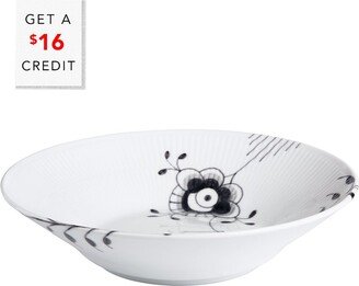 Black Fluted Mega Pasta Bowl With $16 Credit