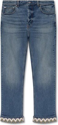 Straight Leg Jeans-AA