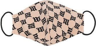 Monogram-Print Face Mask