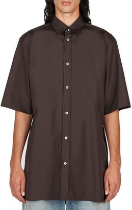 Short-Sleeved Buttoned Shirt-AB