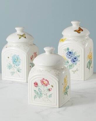 Butterfly Meadow Kitchen Canisters, Set of 3