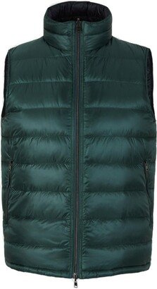 Reversible Quilted Padded Vest-AA