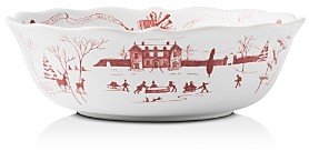 Country Estate Winter Frolic Serving Bowl