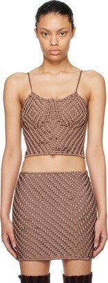 SSENSE Exclusive Taupe Owl Camisole