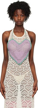 SSENSE Exclusive Purple Heart Camisole-AA