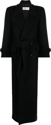 Belted Double-Breasted Coat-AA