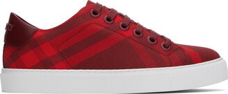 Red Check Sneakers
