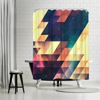 71 x 74 Shower Curtain, Thyss Lyyts by Spires