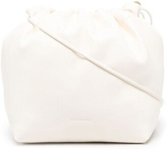 Drawstring-Fastening Shoulder Bag