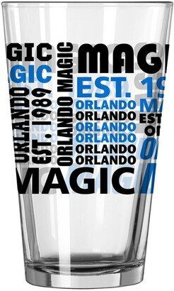 Orlando Magic 16 oz Team Spirit Pint Glass