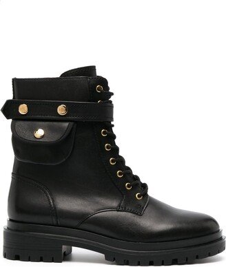 Cammie lace-up leather boots