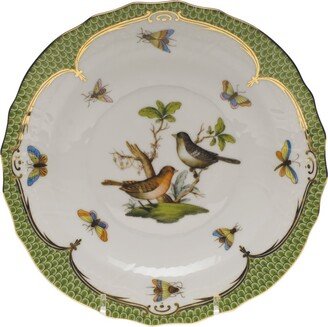 Rothschild Bird Green Motif 05 Salad Plate