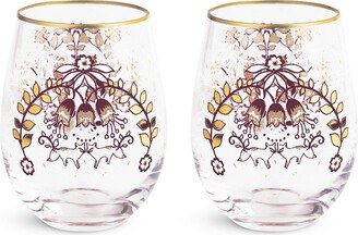 Stemless Wine Glass Set