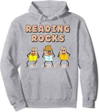 Barthol Graphics Reading Rocks Pullover Hoodie