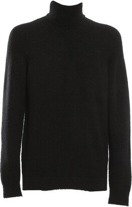 Ribbed Turtleneck Sweater-AE