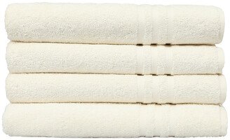 Set Of 4 Denzi Turkish Cotton Bath Towels